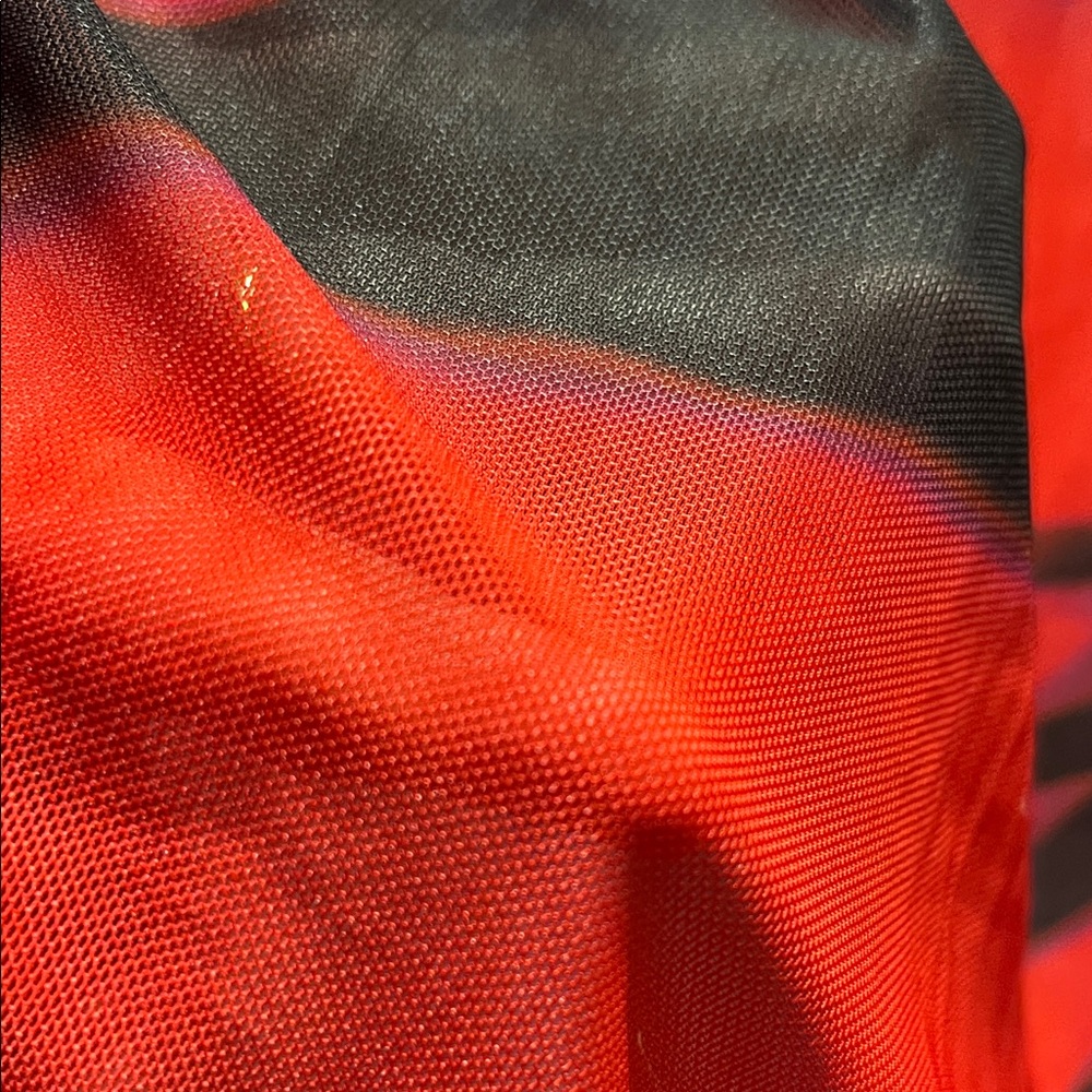 Blackmilk Red and Black Handprint Long-Sleeve Tee - Picture 6 of 7